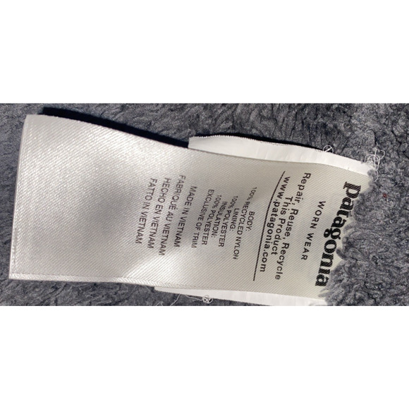 Patagonia Black XL Men Isthmus Fleece Lined Parka Jacket Coat wearever #27021 - Picture 8 of 9